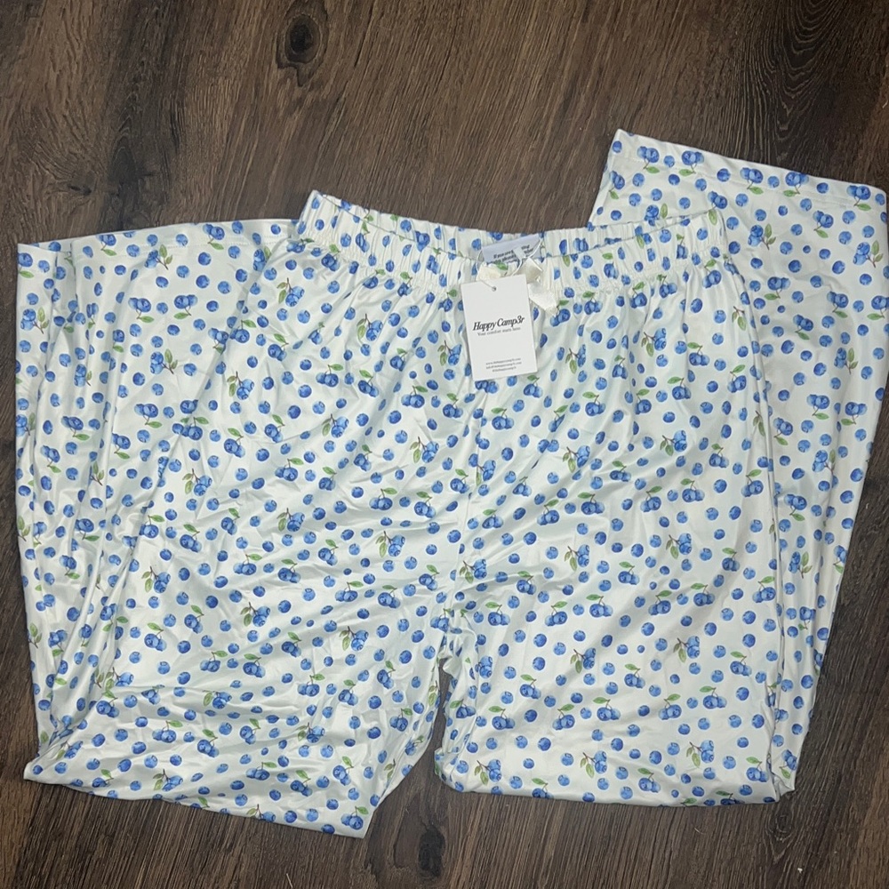 Happy Camp3r blueberry sleepwear size XL/XXL pj set. NWT - Picture 5 of 12